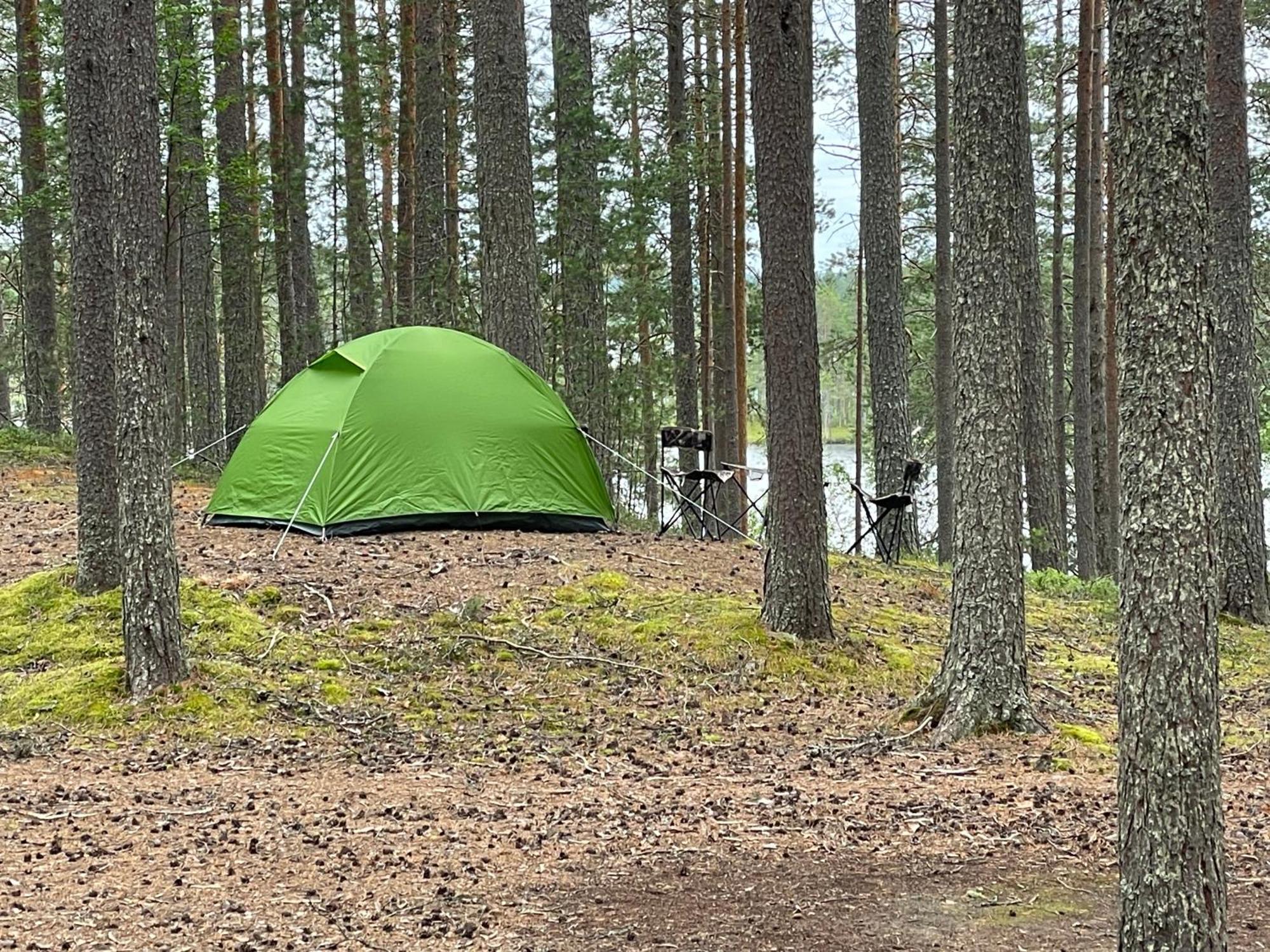 Laahtanen Camping Hotel Ristijärvi Exterior foto