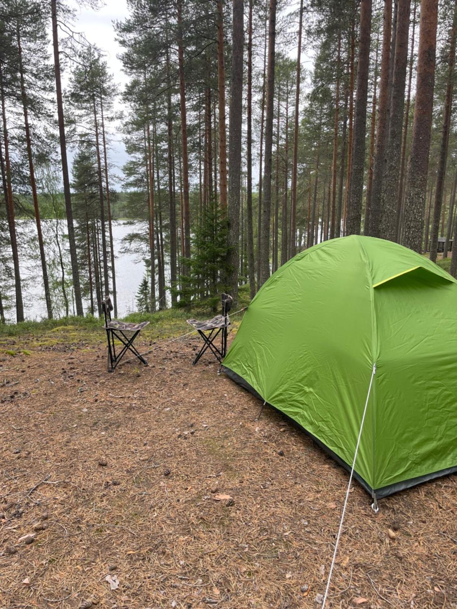 Laahtanen Camping Hotel Ristijärvi Exterior foto