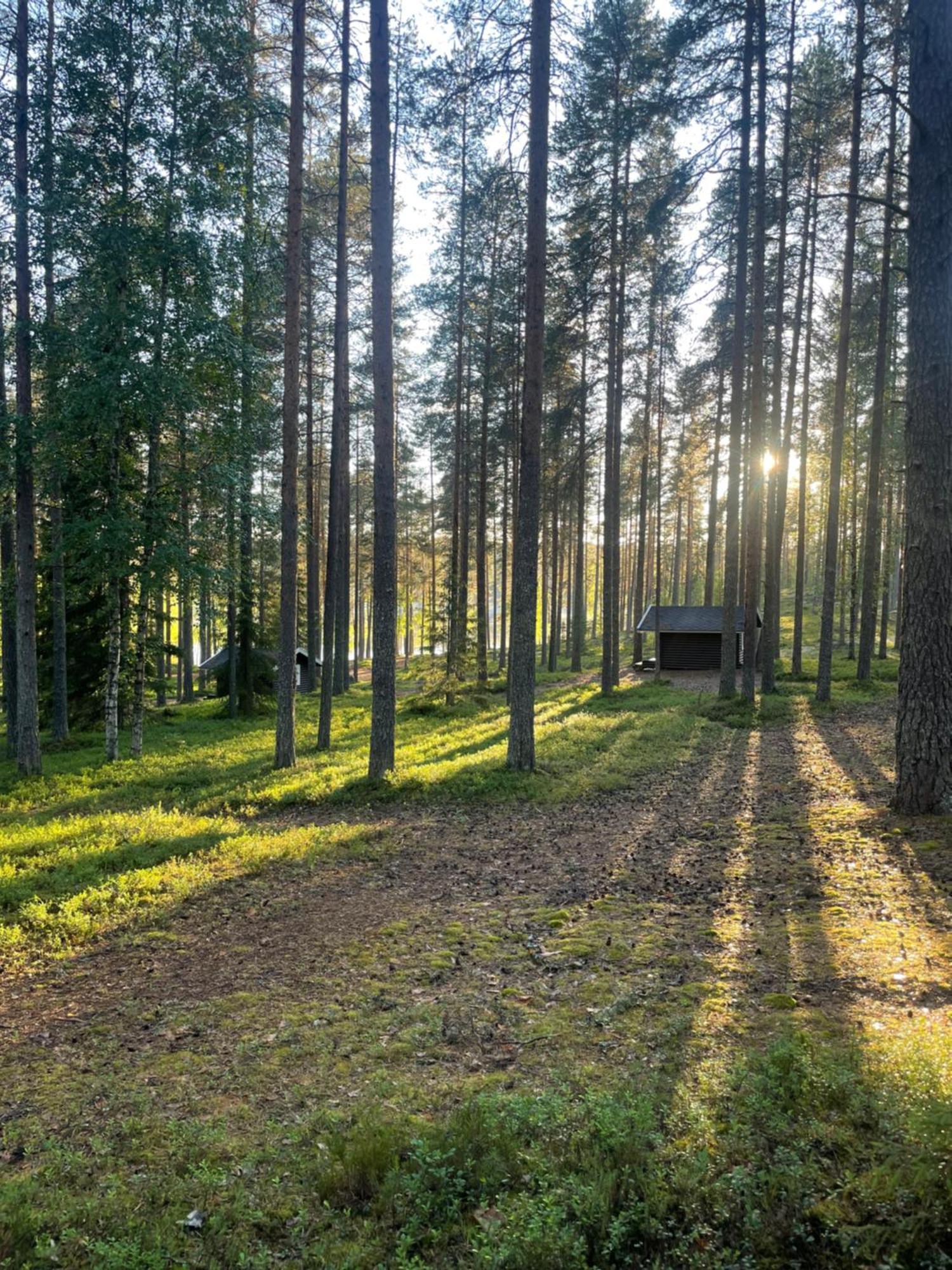 Laahtanen Camping Hotel Ristijärvi Exterior foto