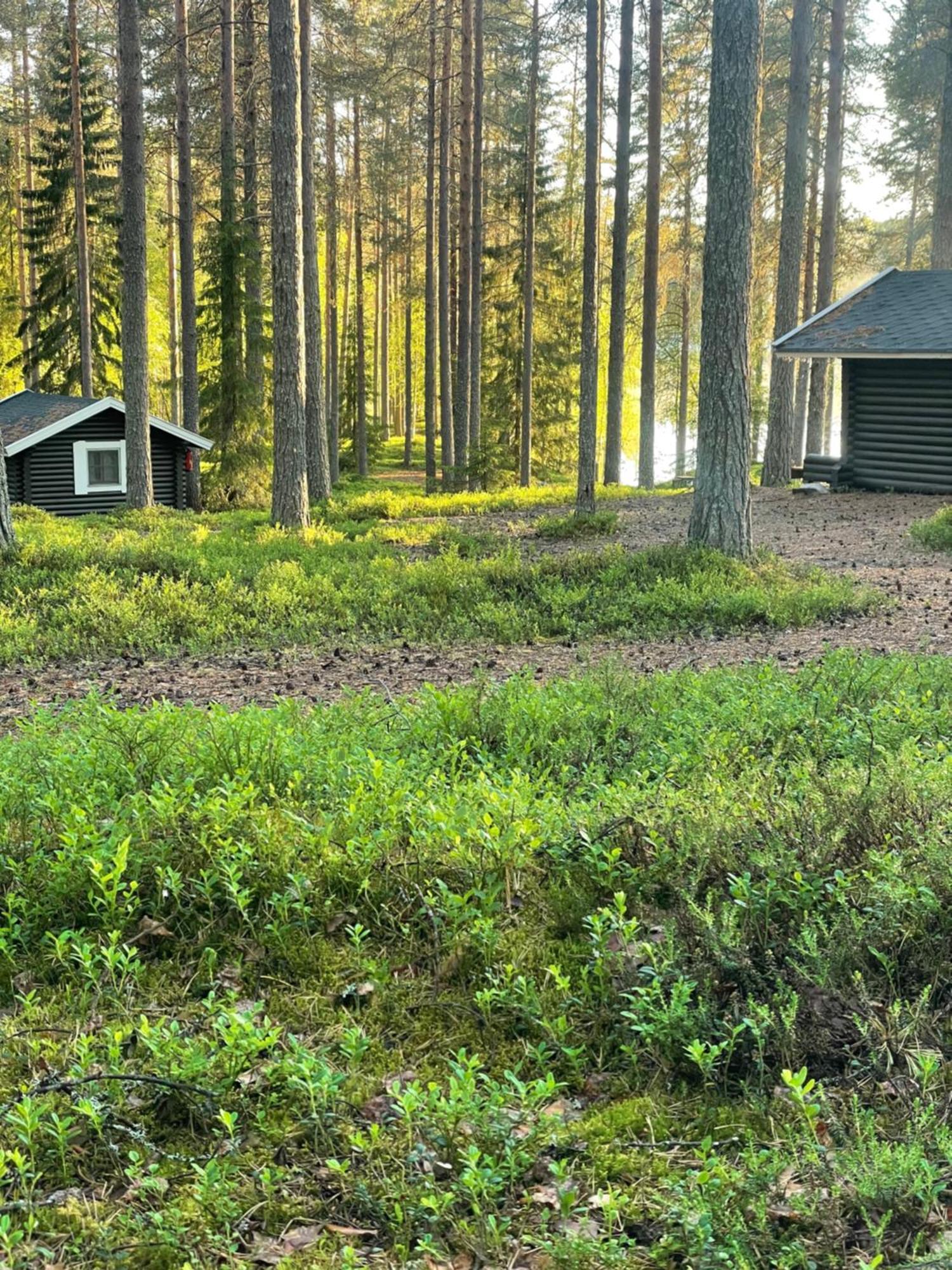 Laahtanen Camping Hotel Ristijärvi Exterior foto