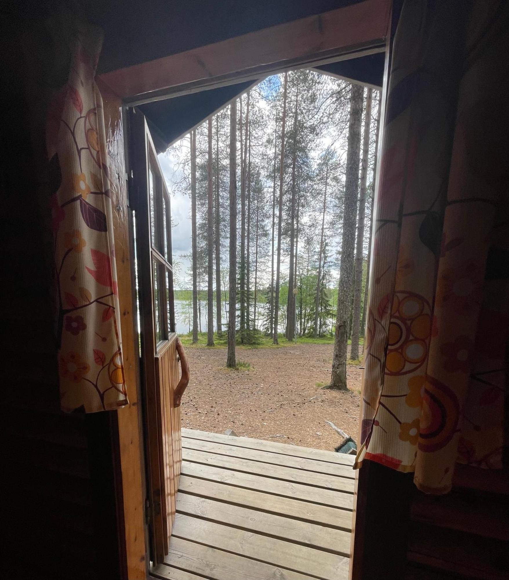 Laahtanen Camping Hotel Ristijärvi Exterior foto