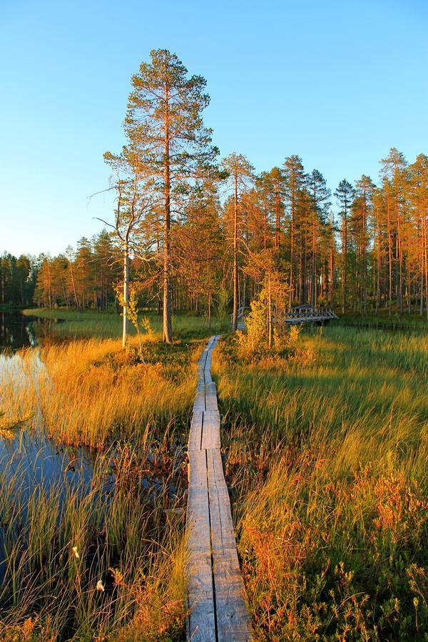 Laahtanen Camping Hotel Ristijärvi Exterior foto