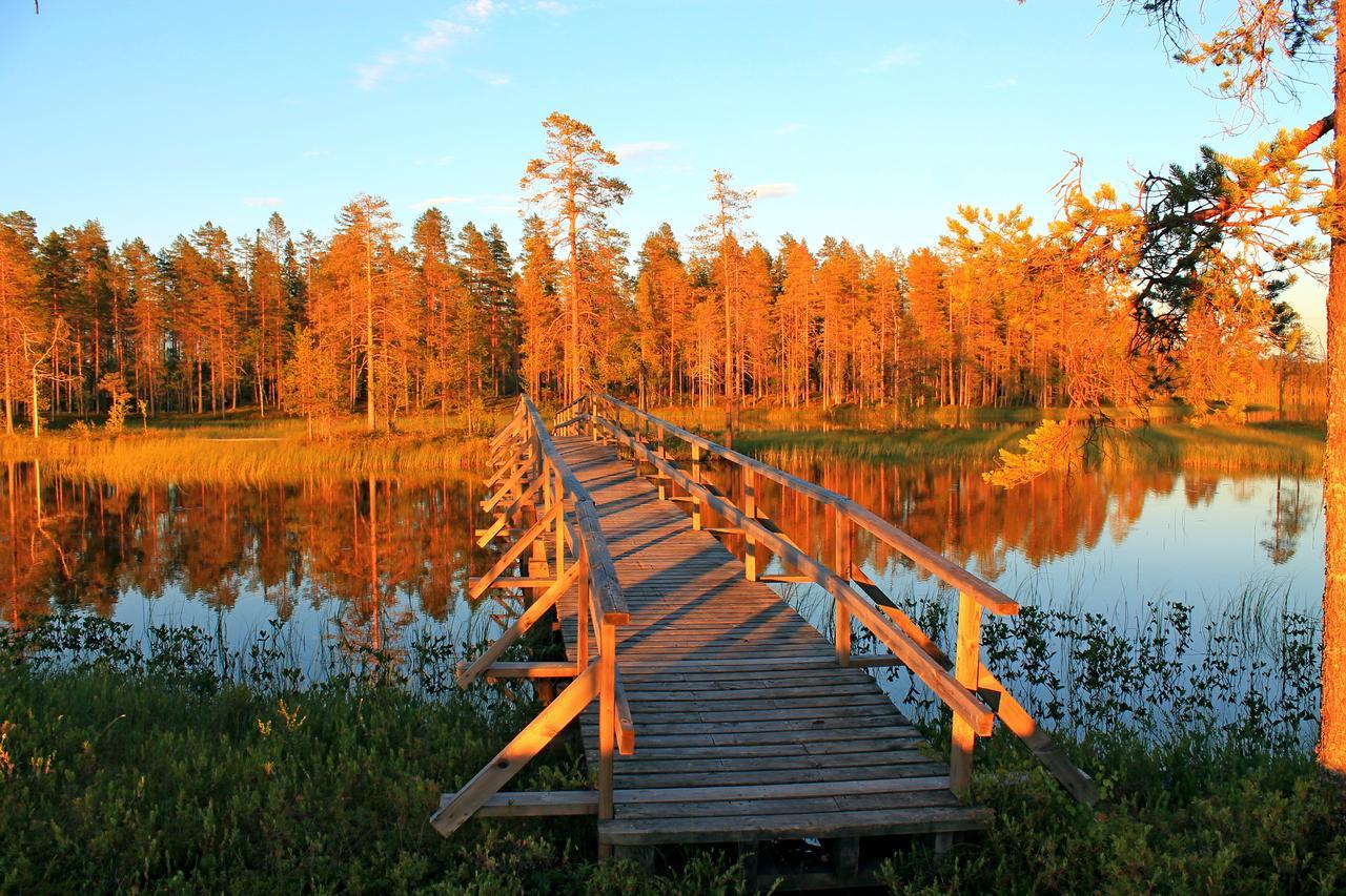 Laahtanen Camping Hotel Ristijärvi Exterior foto