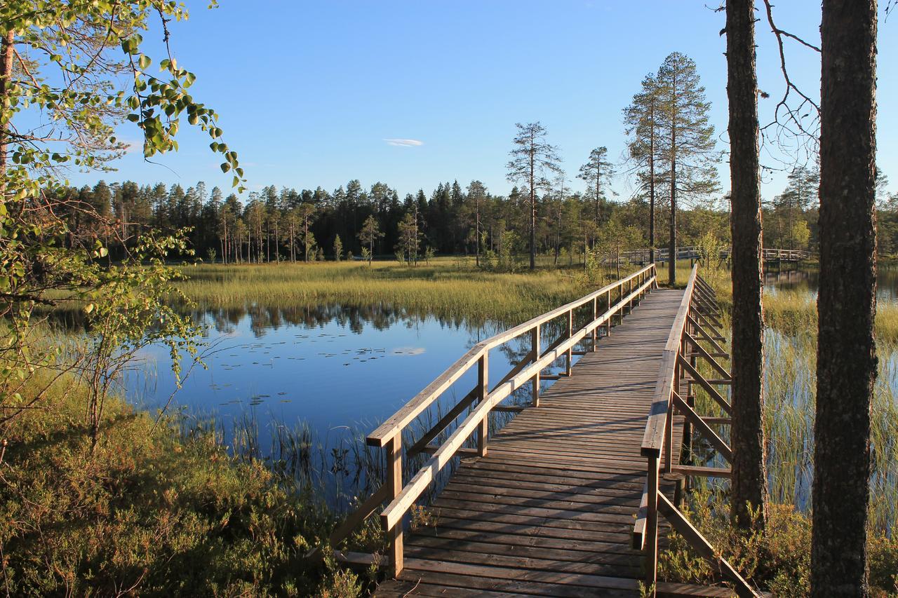 Laahtanen Camping Hotel Ristijärvi Exterior foto